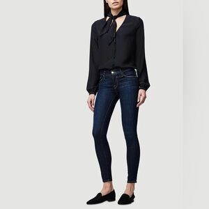 Frame Denim Le Skinny De Jeanne Women's Deep Indigo Skinny Jeans Size 28